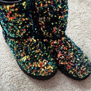 Multicolor Sequin Women’s Ugg Boots